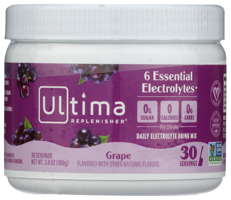 Electrolyte Powder, Grape, 30 serv