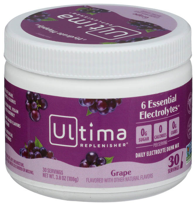 Electrolyte Powder, Grape, 30 serv