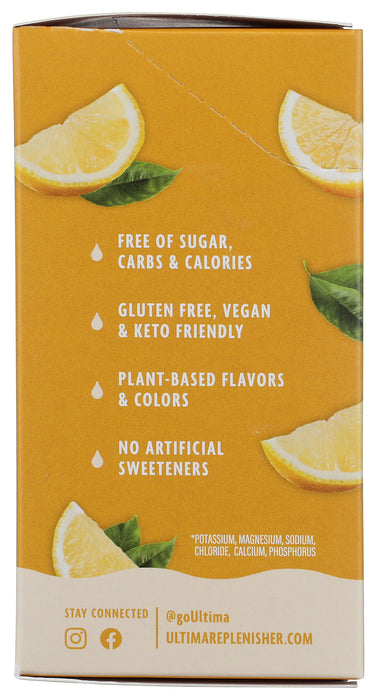 Electrolyte Powder, Lemonade, 20 stick pk