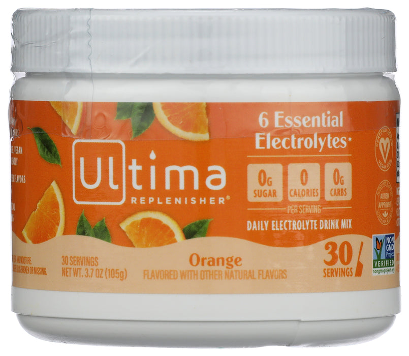 Electrolyte Powder, Orange, 30 serv