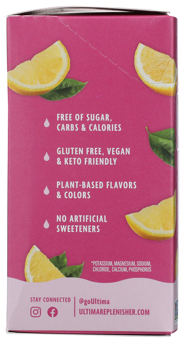 Electrolyte Powder, Pink Lemonade, 20 stick pk