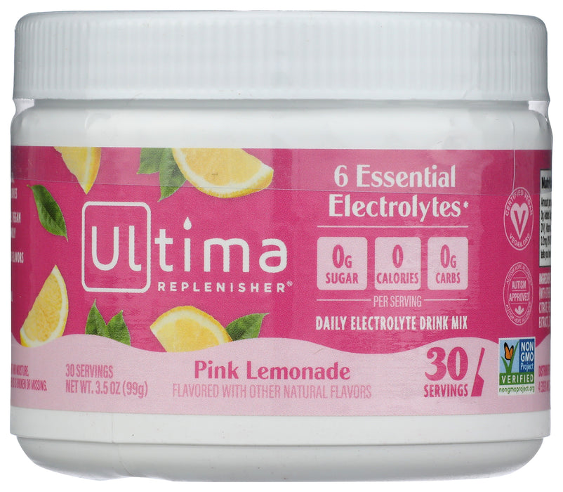 Electrolyte Powder, Pink Lemonade, 30 serv