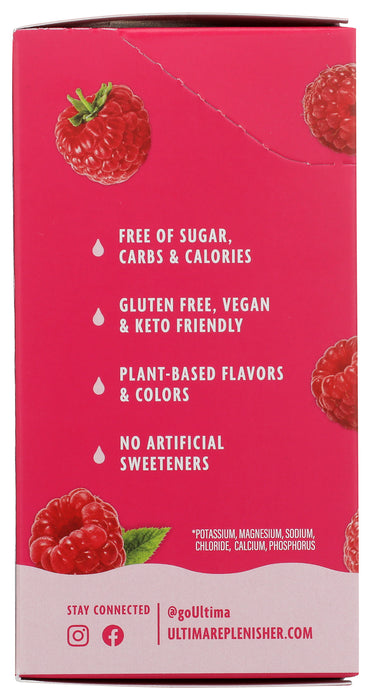 Electrolyte Powder, Raspberry, 20 stick pk