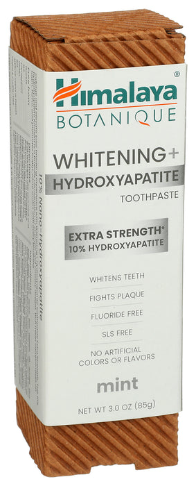 Extra Strength Whitening + Hydroxyapatite Toothpaste, Mint, 3 oz