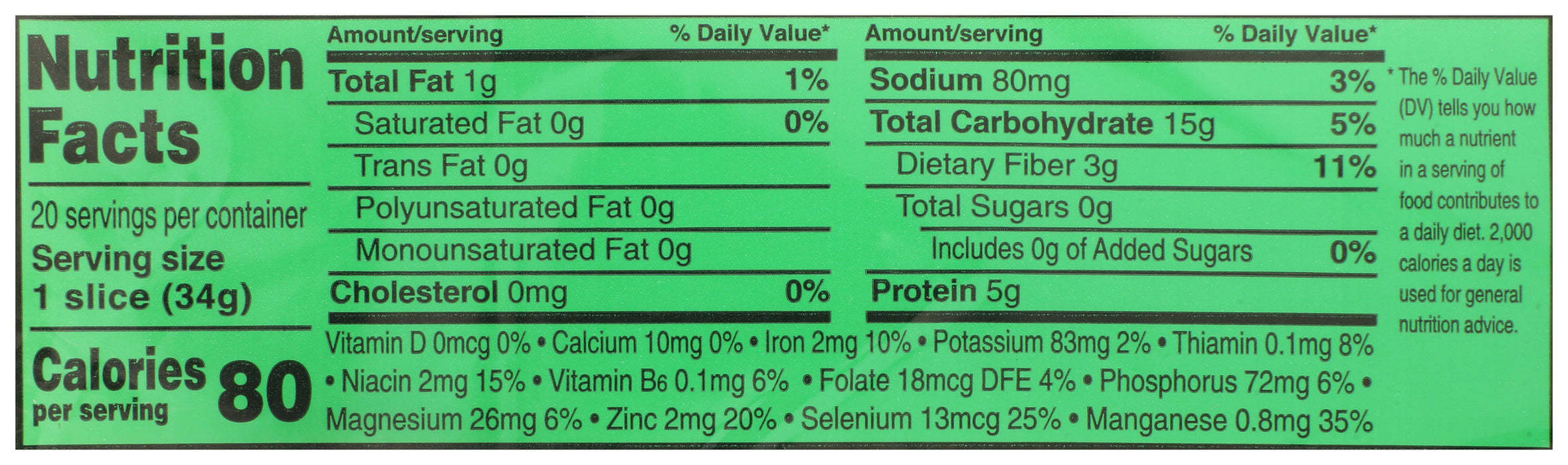 Ezekiel 4:9 Sesame Bread, Org, 24 oz