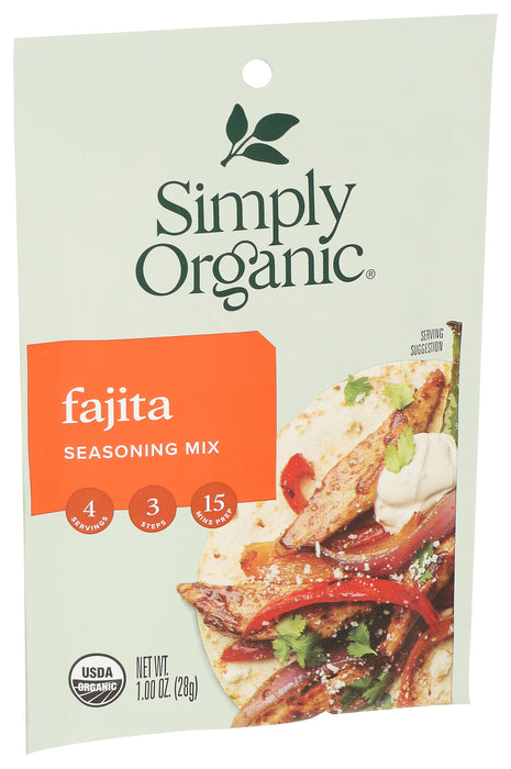 Fajita Seasoning, Org, 1 oz