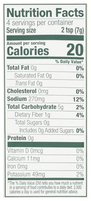 Fajita Seasoning, Org, 1 oz