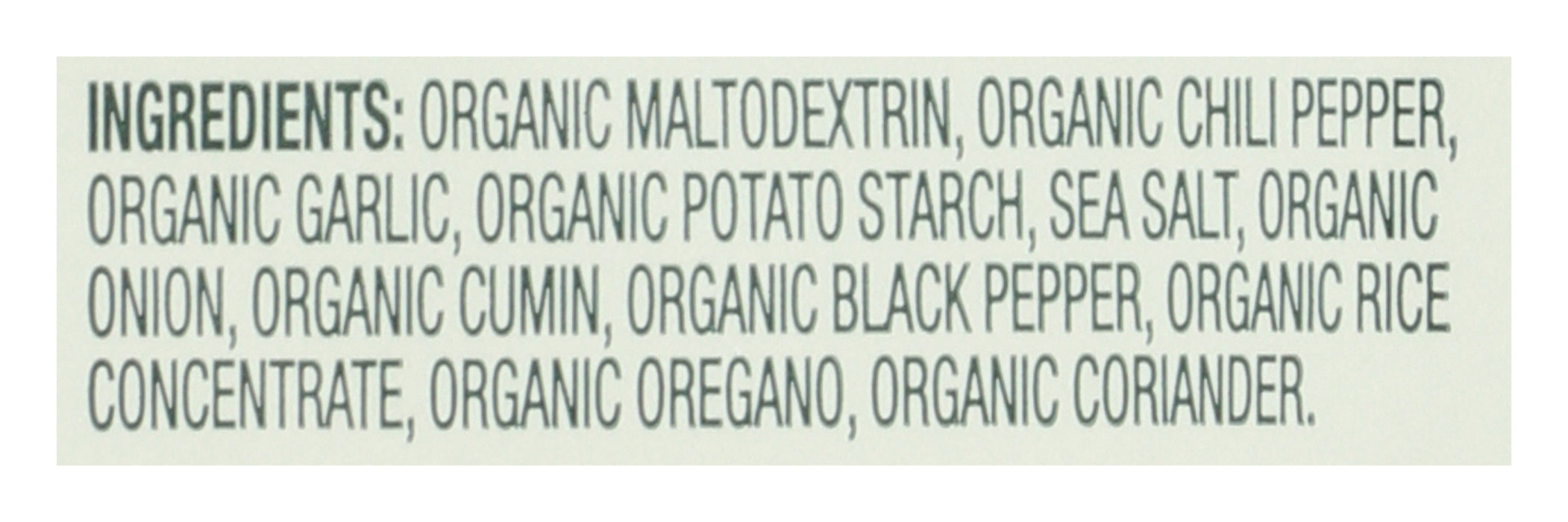 Fajita Seasoning, Org, 1 oz