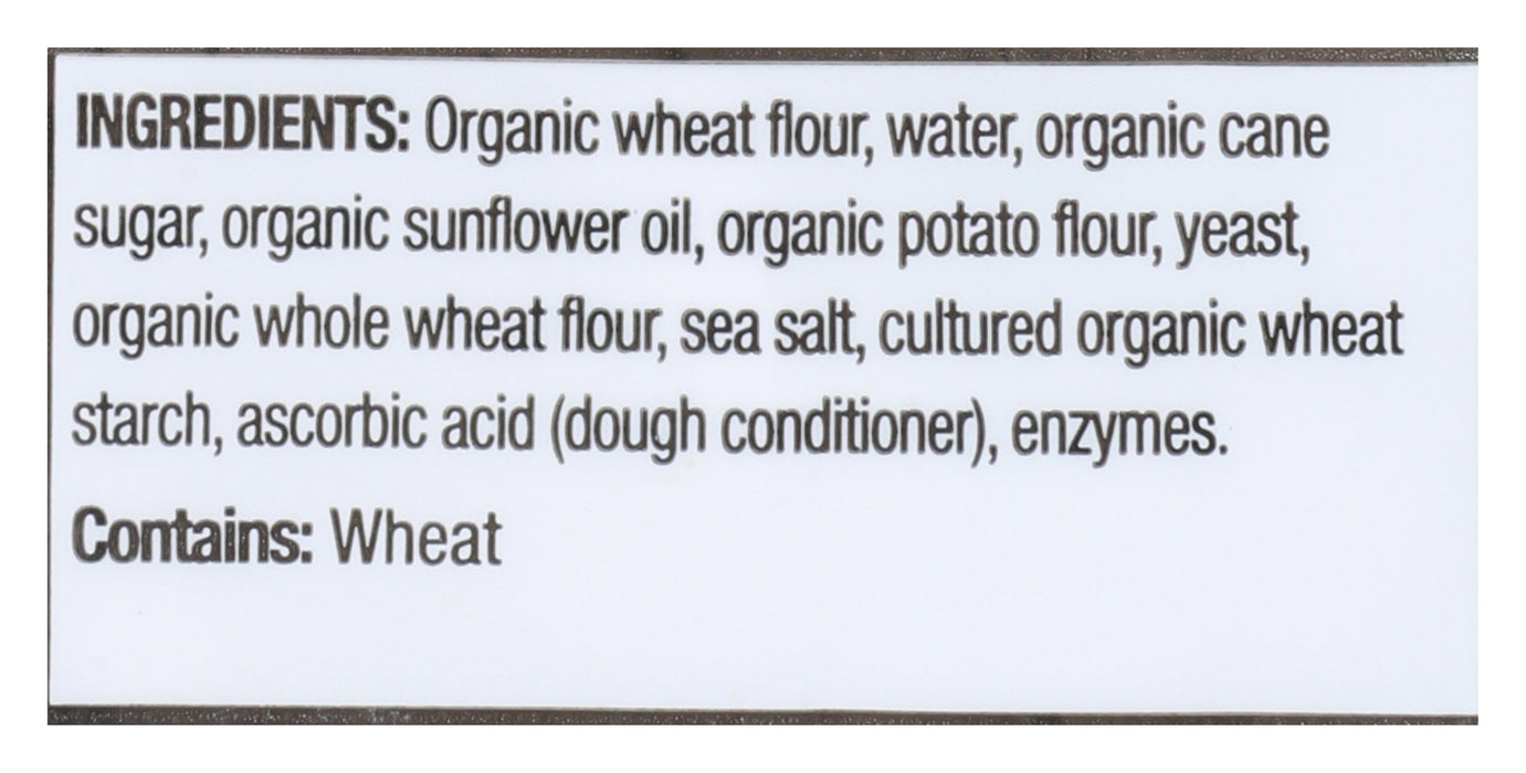 White Hamburger Buns, Org, 18 oz