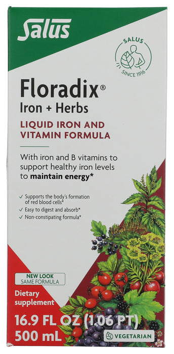 Floradix Iron+Herbs, 17 fl oz
