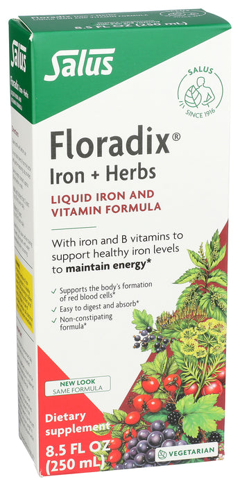 Floradix Iron+Herbs, 8.5 fl oz