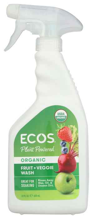 Furit + Veggie Wash, Org, 22 fl oz