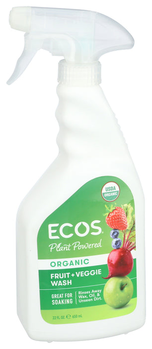 Furit + Veggie Wash, Org, 22 fl oz