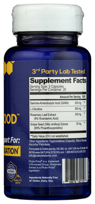 GABA Brain Food, 60 vcap