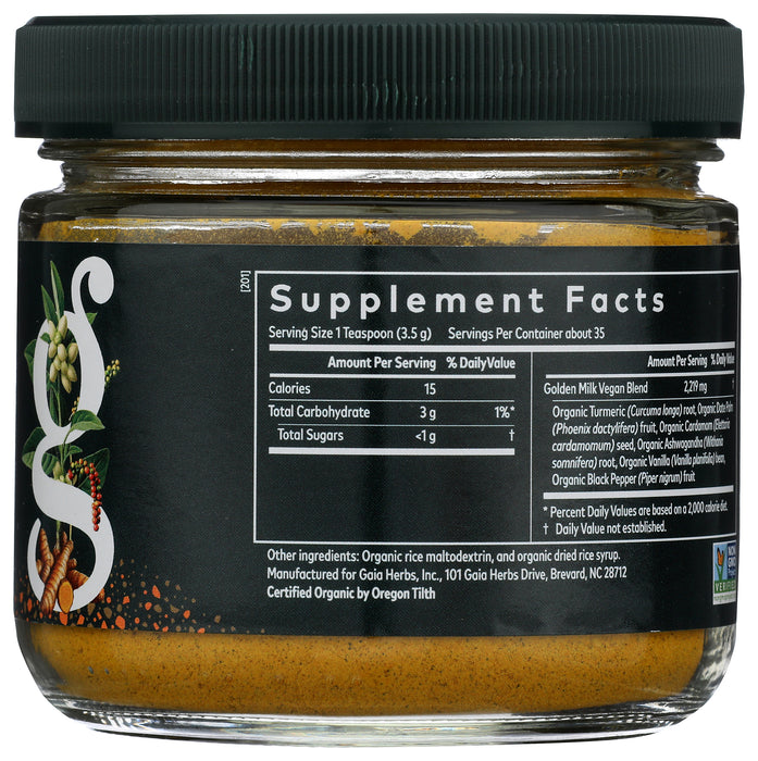Gaia Golden Milk, 3.7 oz