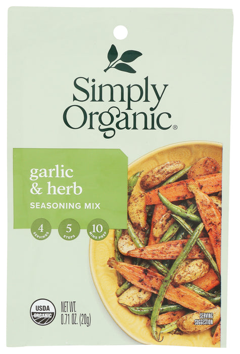 Garlic & Herb, Org, 0.71 oz
