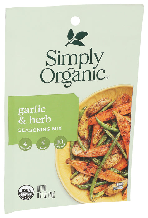 Garlic & Herb, Org, 0.71 oz