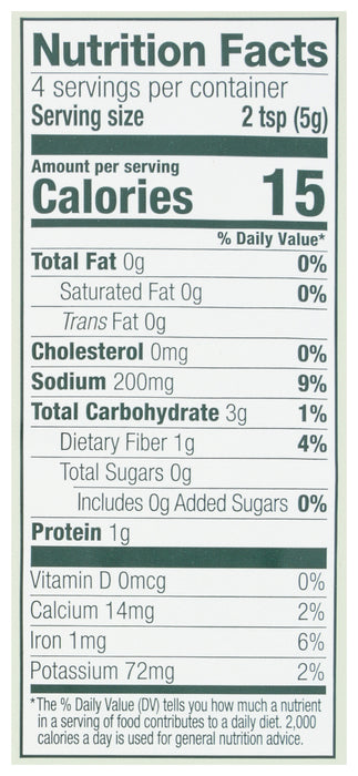 Garlic & Herb, Org, 0.71 oz