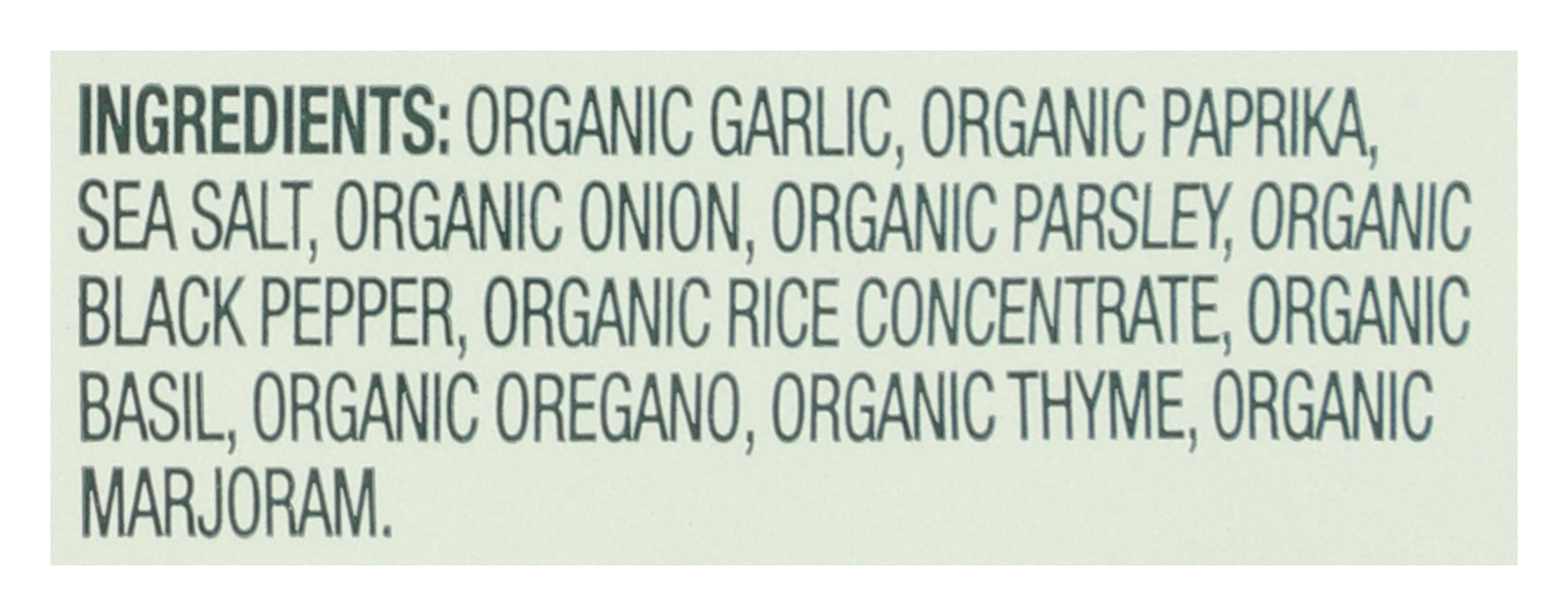 Garlic & Herb, Org, 0.71 oz