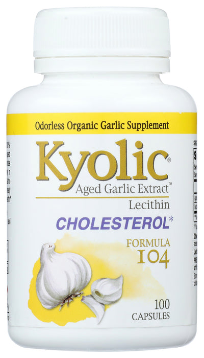 Garlic Extract, Aged, #104, Cholesterol, 100cap
