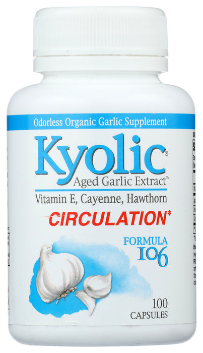 Garlic Extract, Aged, #106, Circulation, 100cap