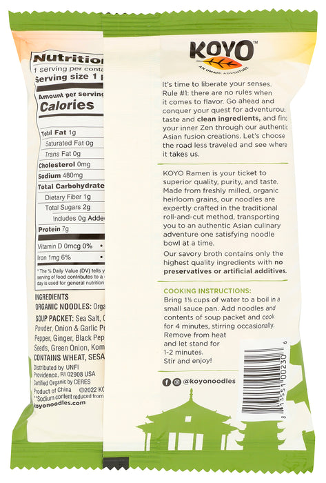 Garlic Pepper Ramen, RS, 2.1 oz