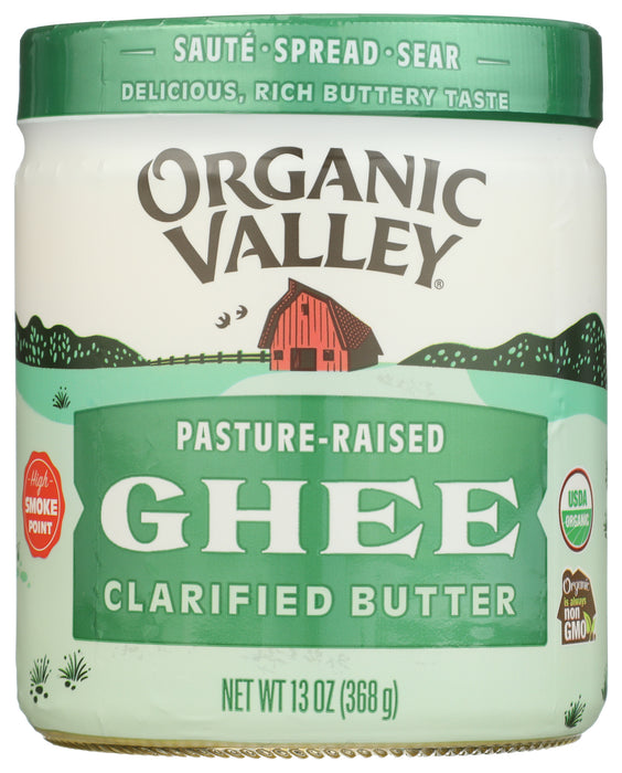 Ghee Clarified Butter, Org, 13 oz