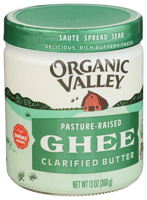 Ghee Clarified Butter, Org, 13 oz