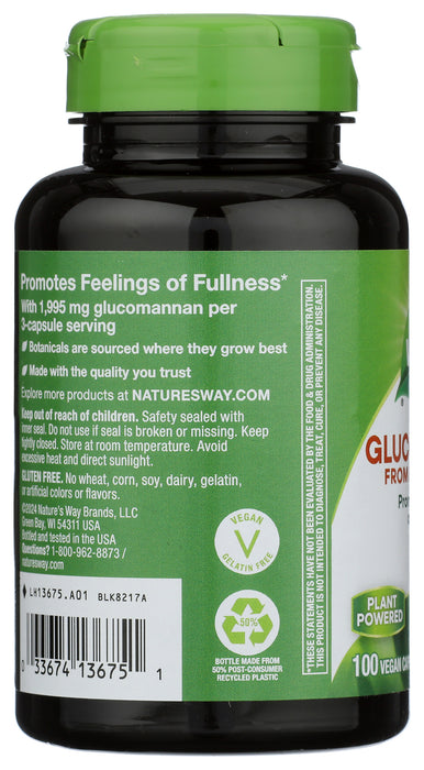 Glucomannan 665mg, 100 vcap