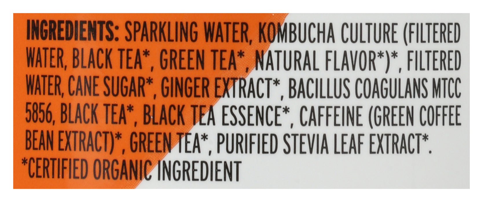 Ginger Kombucha, Org, 15.2 floz