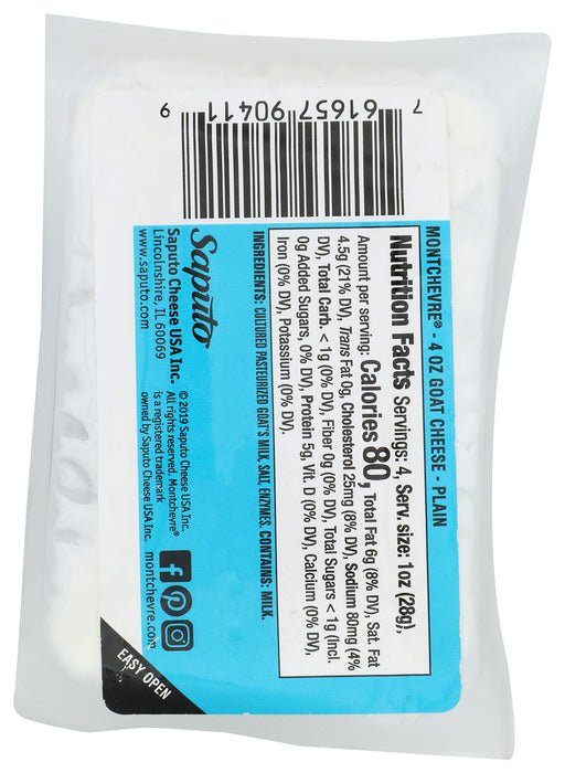 Goat Cheese, Plain, 4 oz