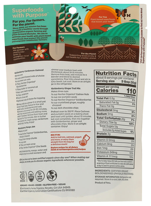 Golden Berries, Org, 8 oz