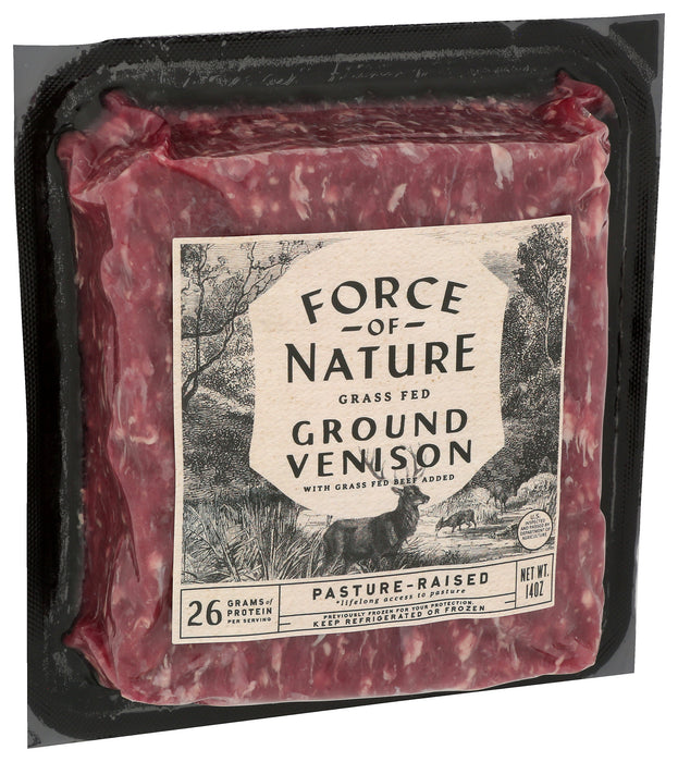 Grass Fed Ground Venison, 14 oz