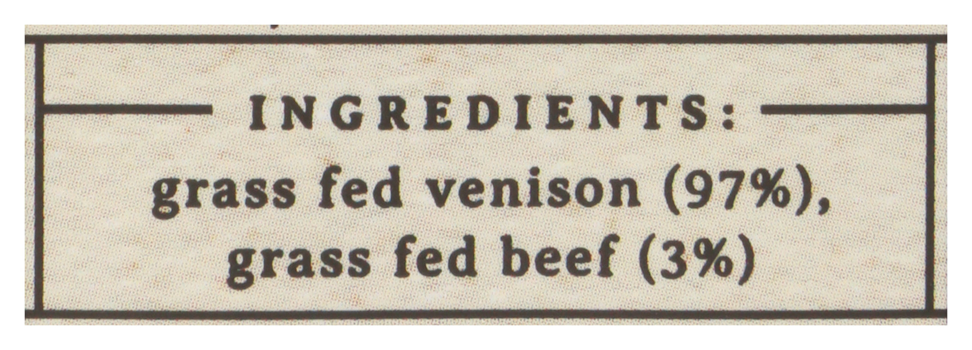 Grass Fed Ground Venison, 14 oz