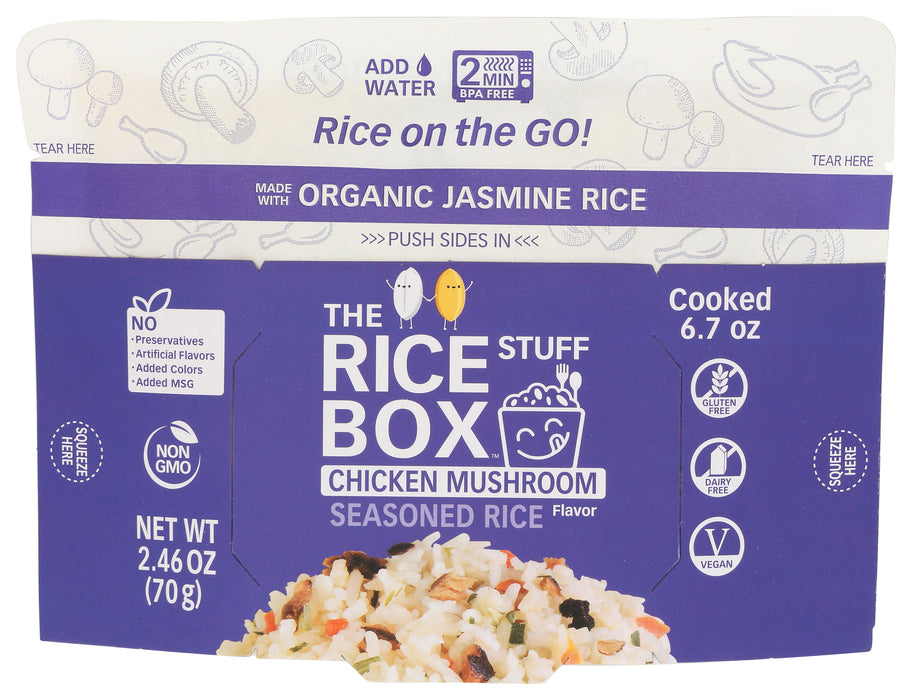 Rice on the Go, Chicken Mushroom, V, GF, 6.7 oz