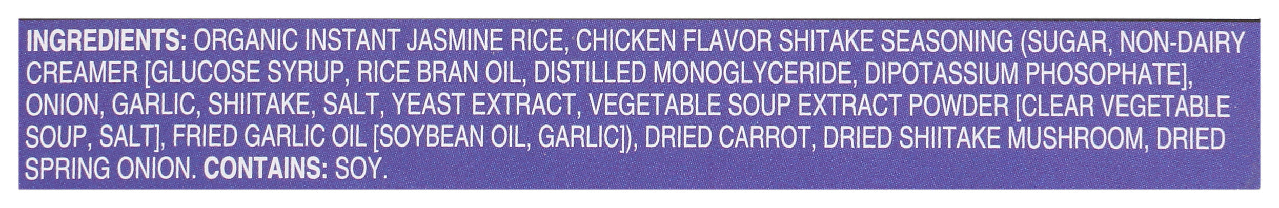 Rice on the Go, Chicken Mushroom, V, GF, 6.7 oz