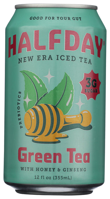 Green Tea with Honey & Ginseng, Prebiotic Tea, 12 floz