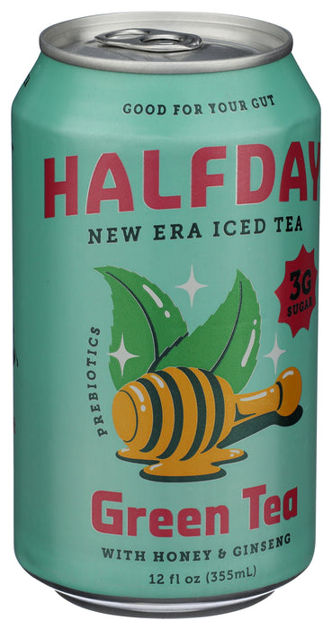 Green Tea with Honey & Ginseng, Prebiotic Tea, 12 floz