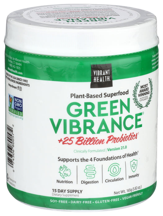 Green Vibrance Powder, 15 serv