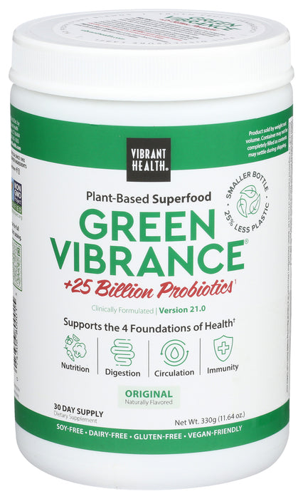 Green Vibrance Powder, 30 serv