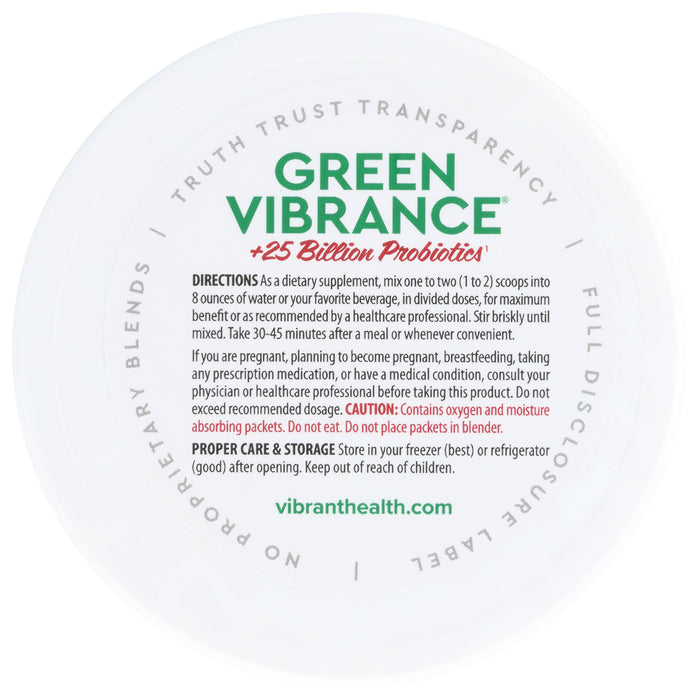 Green Vibrance Powder, 30 serv