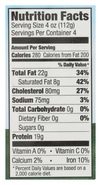 Ground Beef Grass-Fed, Org, 16 oz