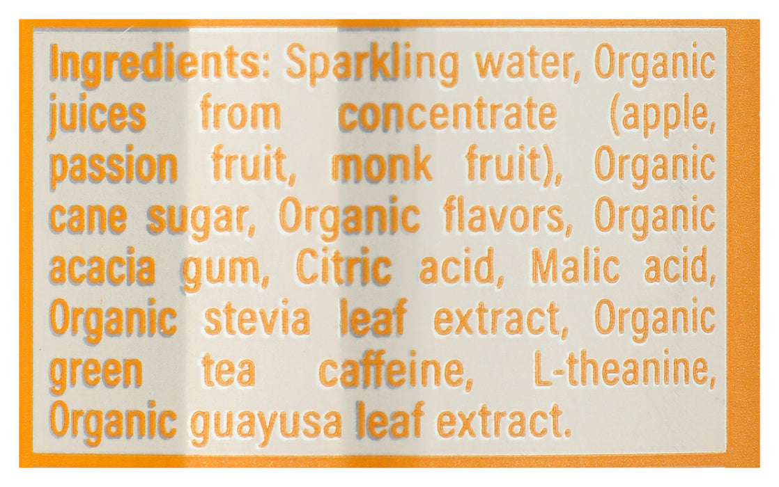 Guayusa Energy Drink, Org, 12 fl oz