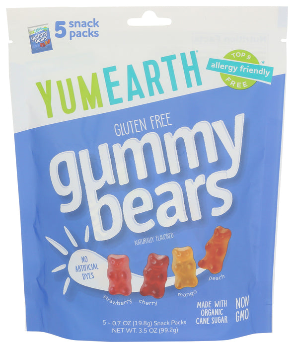 Gummy Bears 5pk, 3.5 oz