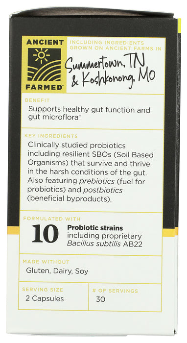 Gut Recovery Probiotics 50B SS, ROC Org, 60 cap