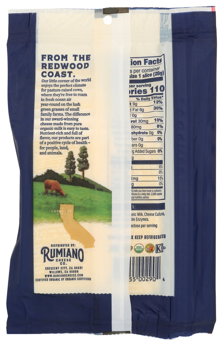 Havarti Cheese Slices, Org, 6 oz