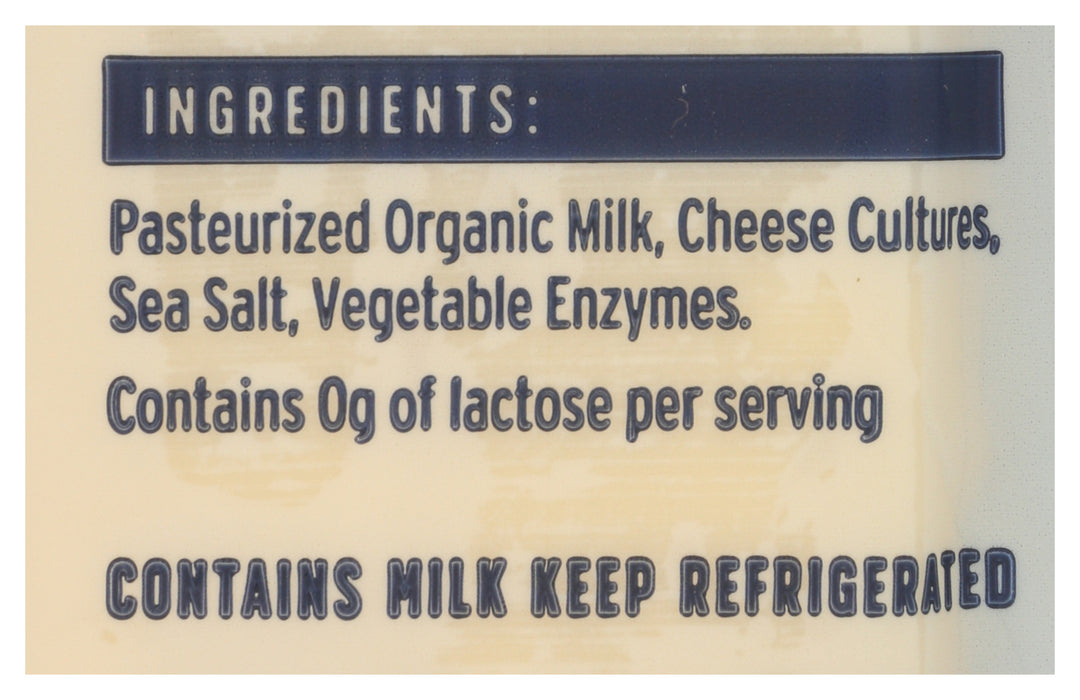 Havarti Cheese Slices, Org, 6 oz