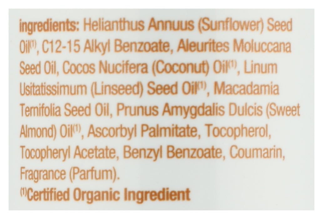 Hawaiian Kukui Nut Body Oil, Org, 8.5 fl oz