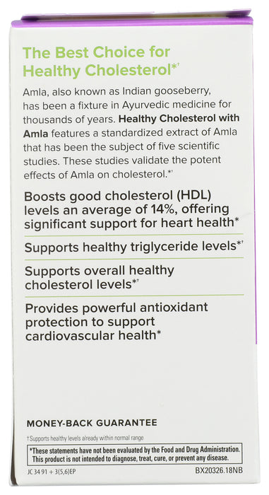 Healthy Cholesterol with Amla 1000 mg, 60 cap