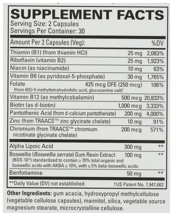 Healthy Feet & Nerves, 60 cap